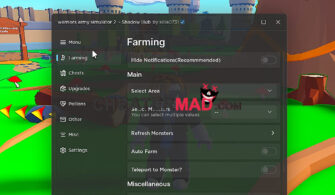 Warriors Army Simulator Script | Roblox 2023 AutoFarm, Teleports and More Gui