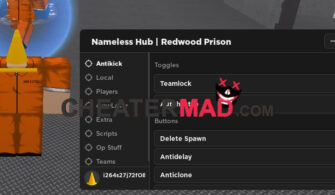 Redwood Prison Script | NameLess Hub Gui – Roblox Pastebin Hack