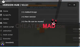 Roblox Universal Version Hub Mobile Script | Admin, Tools And More (Working Gui)
