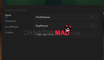 Cheese Escape Demonic Hub Script – Autofarm Mobile Hack