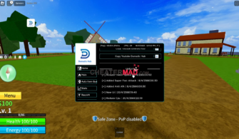 Blox Fruits Domadic Hub Script – Mobile Op Gui (Autofarm and more!)
