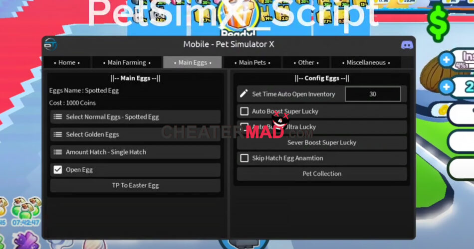 Pet Simulator X Blacktrap Mobile Script