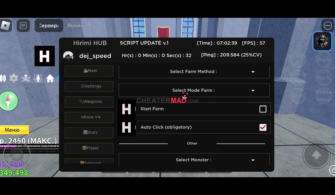 Blox Fruits Hirimi Hub Script: Op Roblox Mobile Gui v1
