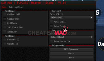 Heaven Stand Script: Roblox Mobile Gui 2023