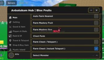 Blox Fruits Anbatukam Hub Script | Mobile Roblox Gui 2023 (Autofarm and more!)