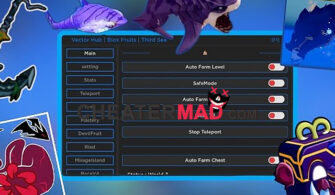 Blox Fruits Vector Hub Script: Mobile Autofarm and More Gui