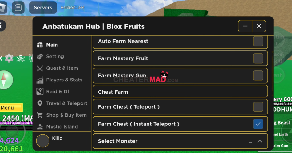 Blox Fruits Anbatukam Hub Script