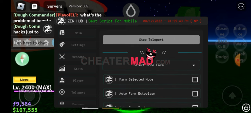 SEA 3] Roblox script Blox Fruits Script Hack GUI (Pastebin 2021