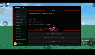 Universal Genesis Hub Mobile Script 2023