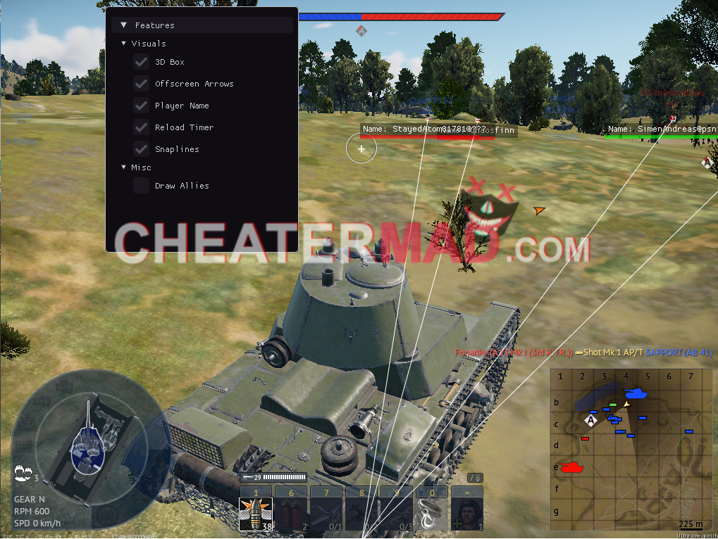 war thunder free hack | arcade mode cheat (thundertirnal) 1 war thunder free hack