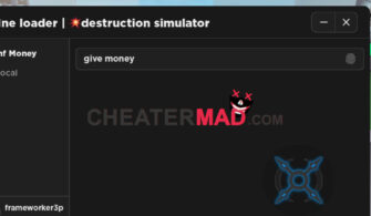 Destruction Simulator Pine Loader Script | Inf Money and More! Mobile Gui 2024