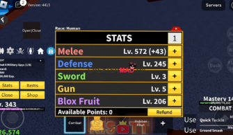 Blox Fruits Slimex Hub Script: Roblox Mobile Gui