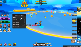 Launch Into Space Simulator Script: Mobile Roblox Gui