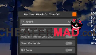 Untitled Attack on Titan Unfair Script: Kill-Aura, Auto Kill Titan, Semi Godmode Mobile Cheat
