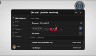 Evade Tbao Hub Script: Money Farm, Afk Farm (Roblox Gui)