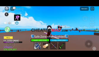 Blox Fruits Rinx Hub Script: Chest Farm Gui