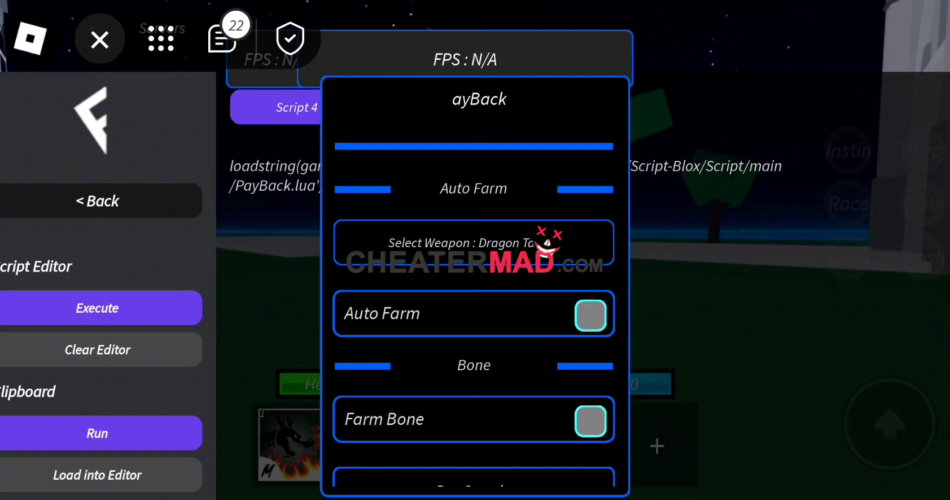 Blox Fruits PayBack Mobile Script