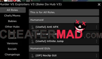 Murder Vs Baby Script: Mobile BakeDaHub Gui