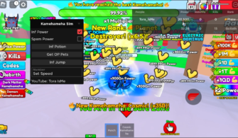 Kamehameha Simulator Script: Mobile Gui (Infinite Power, OP Pets & More)