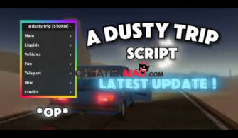 A Dusty Trip Script: Artemy Hub Gui (Auto Road, No Stamina and More!)