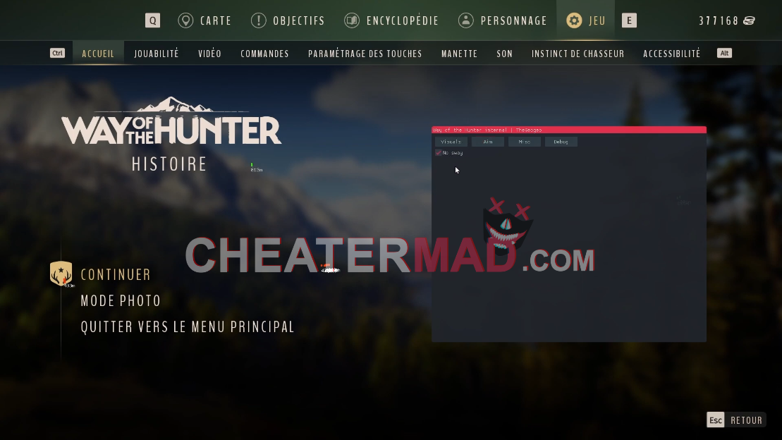 free way of the hunter cheat