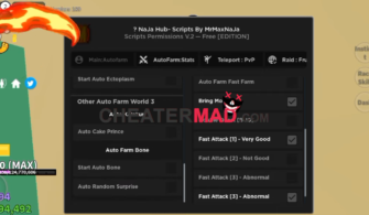 Blox Fruits NaJax Hub Script: Auto Farm, Teleports and More (Roblox Gui)