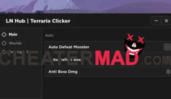 Terraria Clicker Script: Roblox Mobile Ln Hub Gui