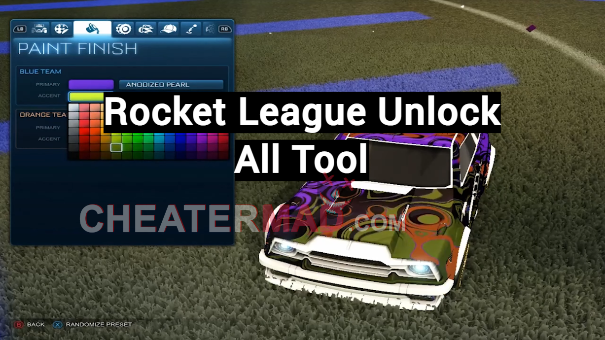 rocket league unlock all hack