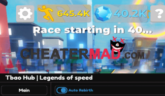 Legends of Speed Tbao Hub Script