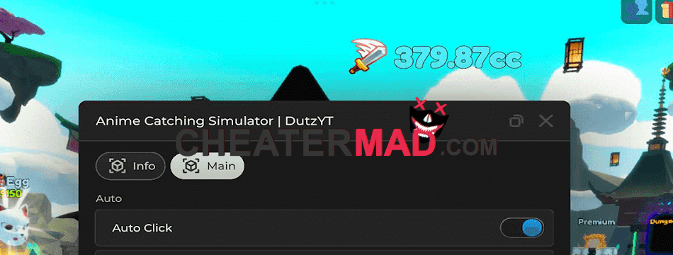 Anime Catching Simulator DutzYT Hub Script
