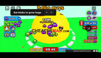 Eat Slimes to Grow Huge Script
