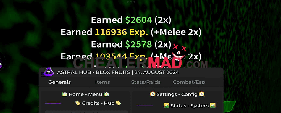 Blox Fruits Astral Hub Script