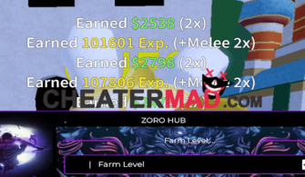 Blox Fruits Zoro Hub Script (Mobile Auto Farm Gui)