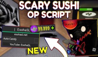 Scary Sushi Scripts / Hacks – Candy Farm, Auto Farm, Auto Collect