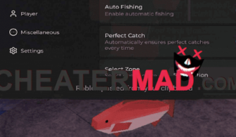 Fisch Roblox Script (Mercury Hub)