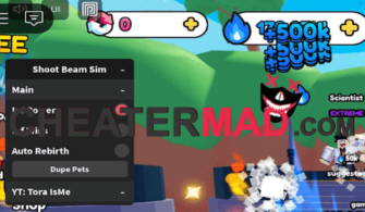 ToraIsMe Shoot Beam Simulator Script