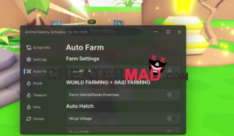 Anime Destiny Script – Auto Farm, Teleports