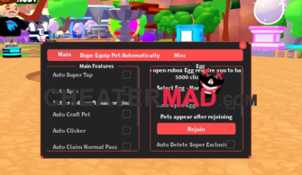 Mega Clickers Script – Auto Farm, Auto Hatch, Auto Rebirth