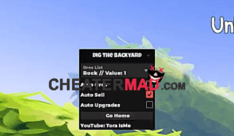 Dig the Backyard Script – Roblox Auto Farm Gui