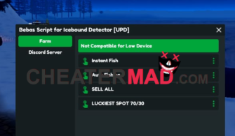 Icebound Detector Script – Auto Fish, Auto Sell