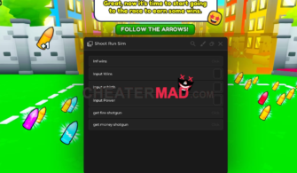 Shoot Run Simulator Script – Infinite Wins, Infinite Rebirths