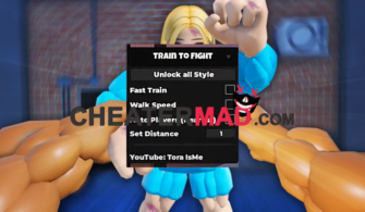 Train to Fight Script – Roblox All Style, Fast Train Gui