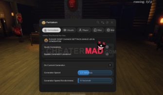 Fartsaken Hub Forsaken Script – Auto Generator Complete Gui