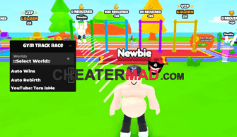 Gym Track Race Script – Auto Win, Auto Rebirth, Auto Farm