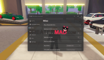 Purge Hub Taxi Boss Script – Auto Farm, Teleport, Buy Parts