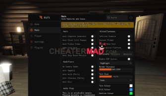 Rift Hub Forsaken Script – Auto Generator Complete, Auto Play, Esp