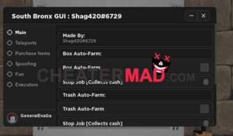 South Bronx: The Trenches Script – Op Auto Farm, Aimbot Gui
