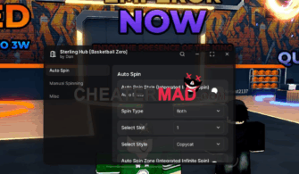 Sterling Hub Basketball Zero Script – Auto Spin, Auto Farm