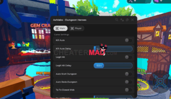 Ashlabs Hub Dungeon Heroes Script – Fly, Tp, Kill Aura
