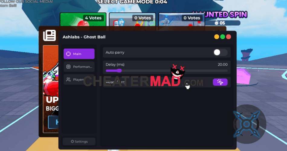Ashlabs Hub Phantom Ball Script